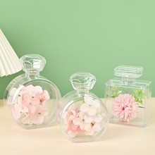 直供跨境工厂批发创意亚克力永生花香水瓶节日生日高级感礼物玫瑰