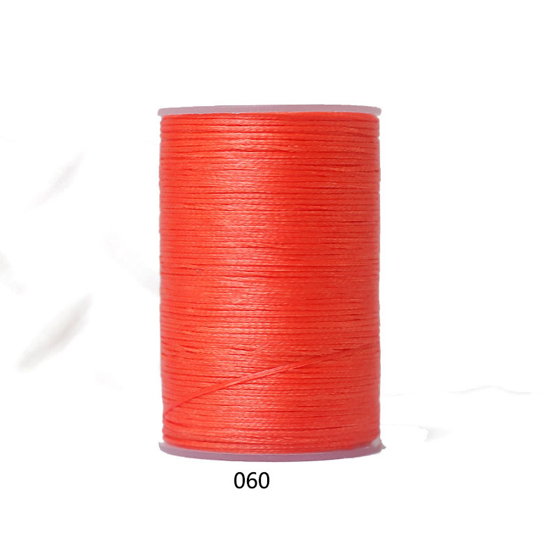 フラットワックス糸卸売 0.5 ミリメートル 12 ストランド 72m 手縫い DIY 革編組ロープ馬糸ミシン糸ポリエステルワックス糸|undefined