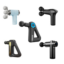 跨境热销多款筋膜枪便携式多头肌肉充电款按摩器家用高频头健身筋