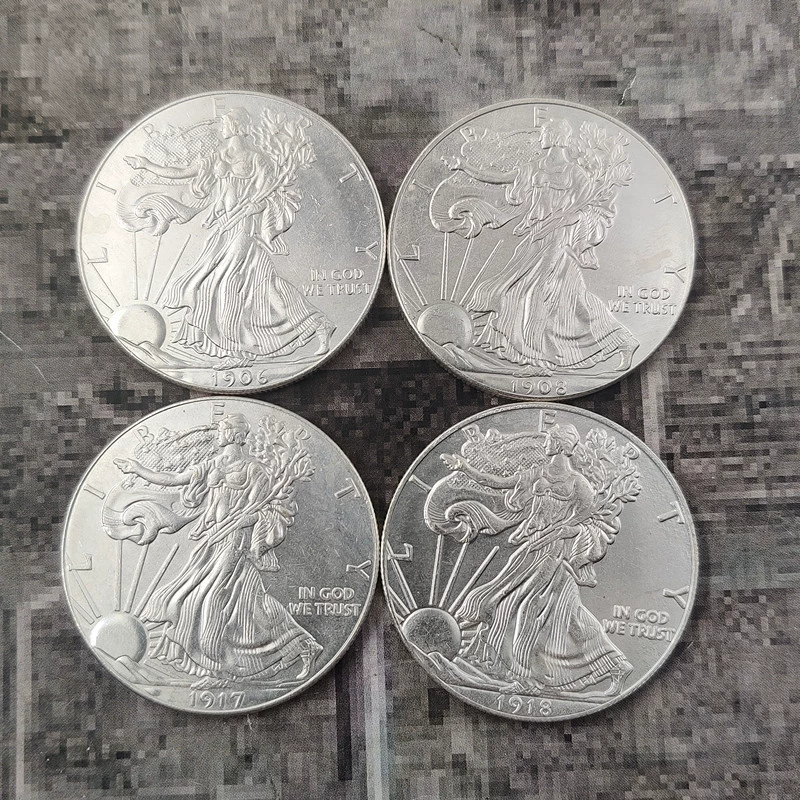 Различные годы и узоры памятные монеты медальоны