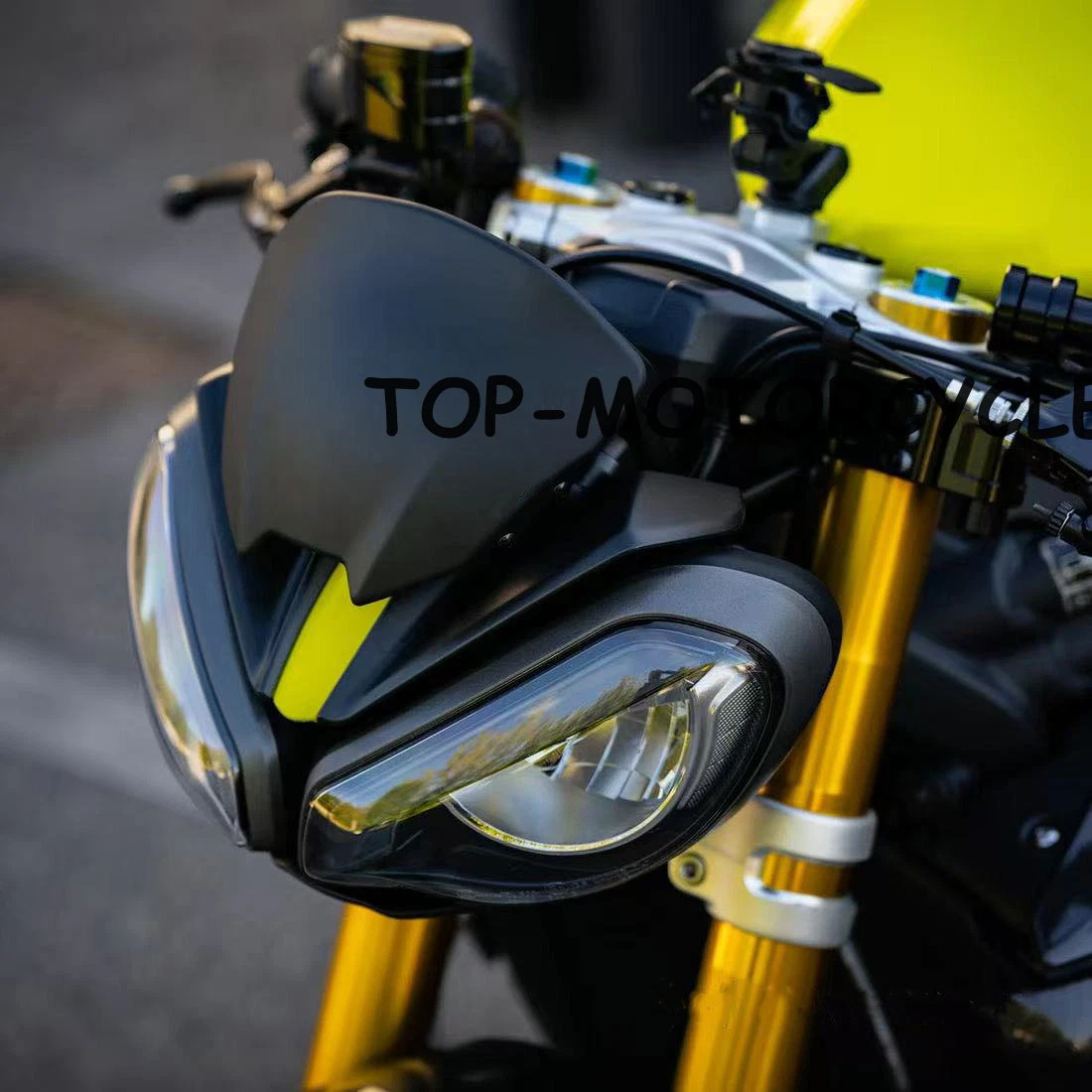 Suitable for Triumph Speed Triple 1200Rs/Rx Motorcycle Front Windshield Accessories Modified Windscreen Cover