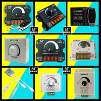 LED DIMMER управление регулировкой яркости Ручка DIMMER Регулировка напряжения Неполюсный переключатель DC12V-24V30A DC