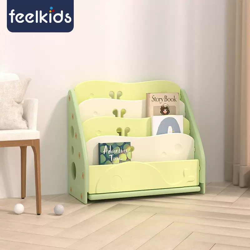 儿童玩具收纳架宝宝 分类整理储物 置物柜书架绘本架立式靠墙