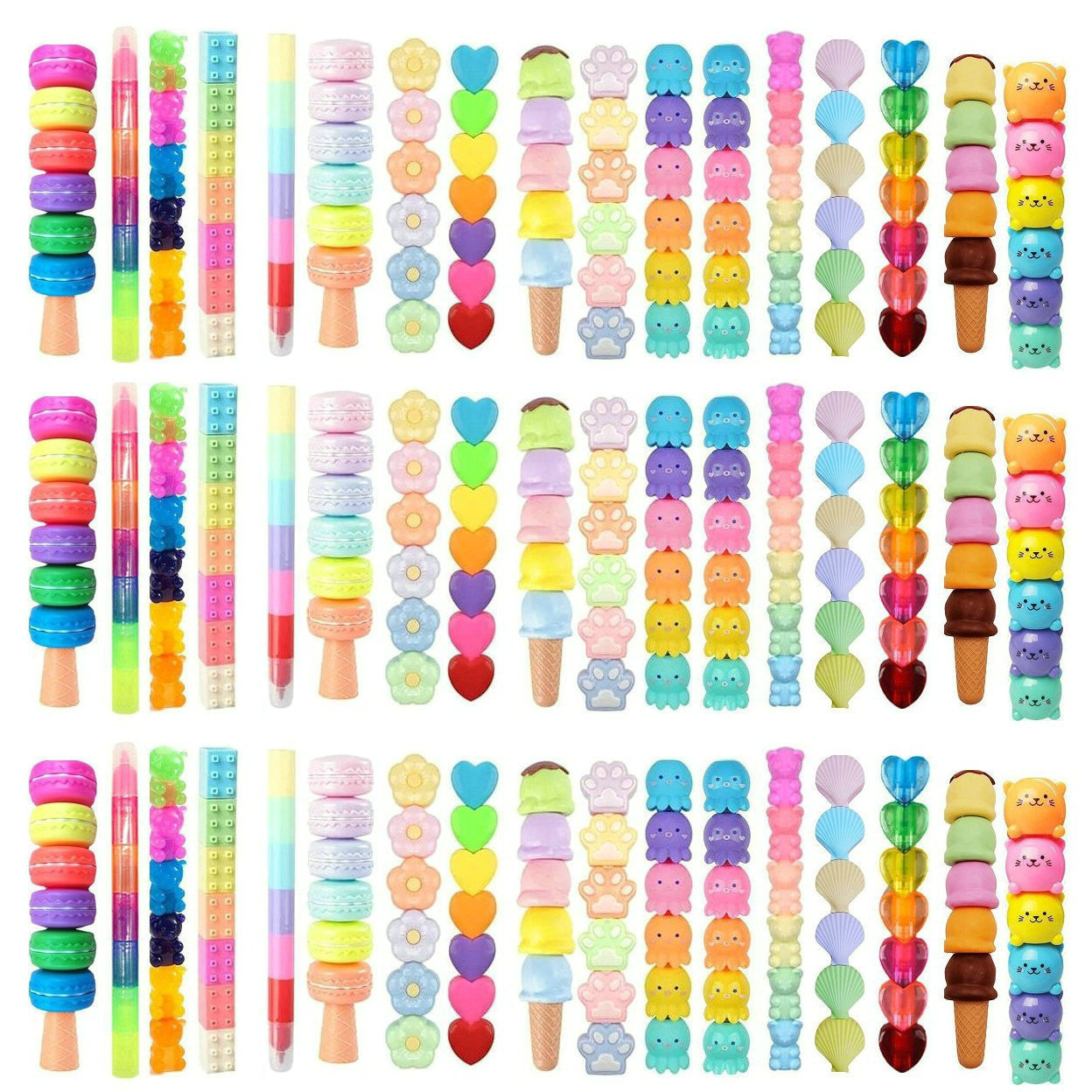 Astronauta vacaciones Nogan bloques de concha de gato bolígrafo interactivo rama de bolígrafo espacial de hamburguesas bolígrafo estrella