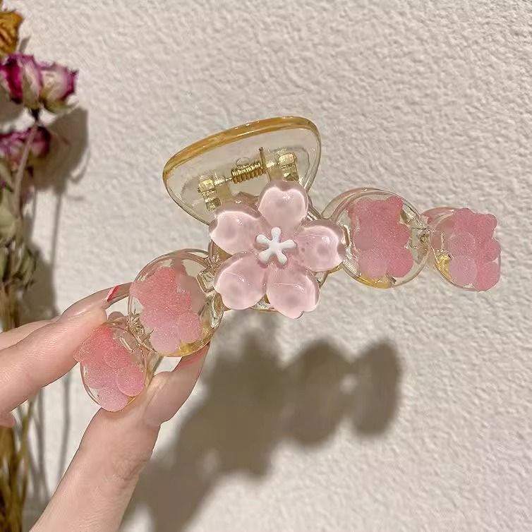 Clip de dibujos animados lindos y interesantes para mujeres 2025 nuevo estilo de alto nivel de tiburón clip de cabello clip de cabello de cabeza