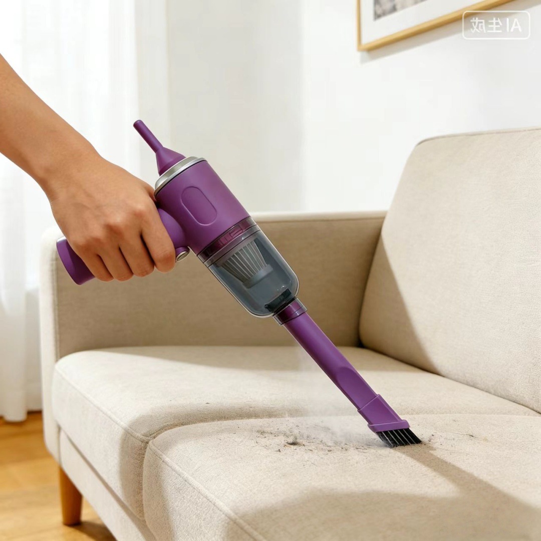 Wireless Handheld Vacuum Cleaner for Car and Home Use, Large Suction Power, Mini Rechargeable, Portable, Multi-Functional, Dual-Purpose for Suction and Blowing
