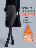 Флисовые Leggings для мамы, демисезонное термобелье, бархатные тёплые брюки, для среднего возраста