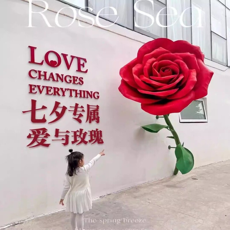 Wedding Decoration Props, Large Paper Flowers, Eva Rose Decorations, Handmade Pleated Window Displays, Giant Paper Art Flowers Wedding Decoration Props, Large Paper Flowers, Eva Rose Decorations, Handmade Pleated Window Displays, Giant Paper Art Flowers