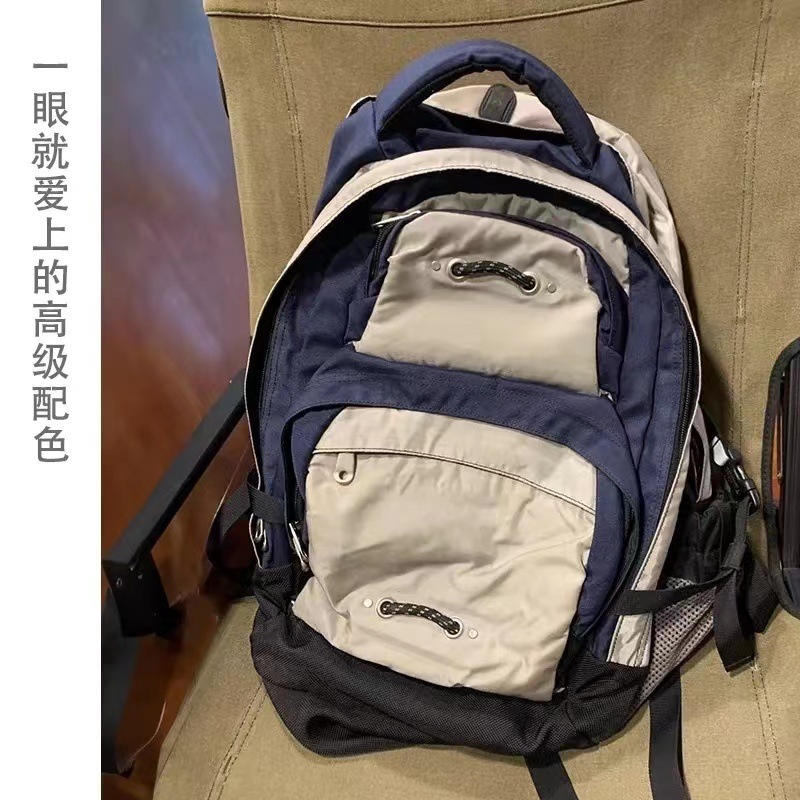メーカー直販よi発旅行バッグシンプルで携帯大容量のパソコンバッグキャンパス中学校の授業ランドセル|undefined