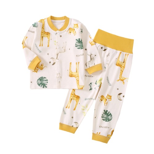 Children's Home Clothing Newborn Ucsoos High-Waisted Set Baby Infant Clothes Spring and Autumn Long-Sleeve Separate Outfit