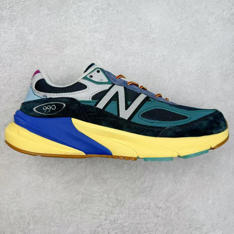 Putian Cross-Border Thick-Soled Nb990 V6 Sports Shoes, Couple's Casual Versatile Shoes, Color-Blocked Dad Shoes for Men Putian Cross-Border Thick-Soled Nb990 V6 Sports Shoes, Couple's Casual Versatile Shoes, Color-Blocked Dad Shoes for Men