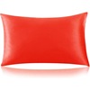 Silk double-sided pillowcase with zipper