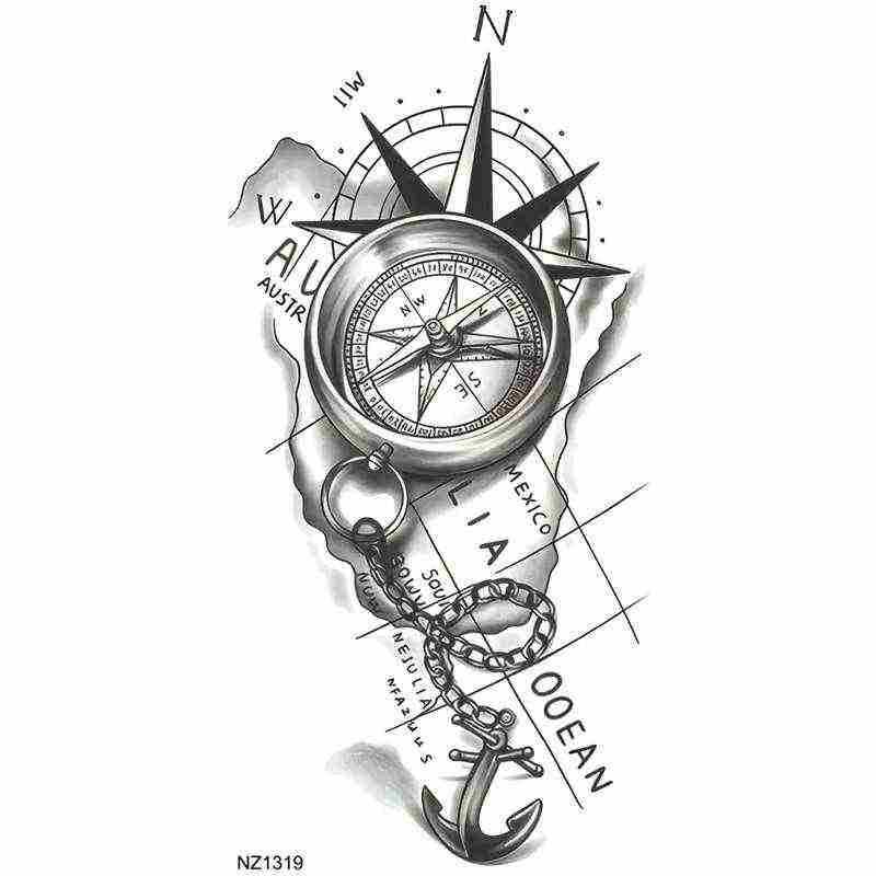 Nuevos productos transfronterizos de tatuaje de ángel, pegatinas de tatuaje de brazo europeas y americanas, tatuaje temporal Temu