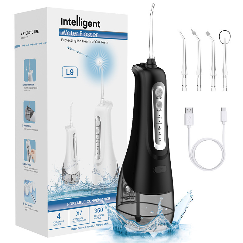 Limpiador dental eléctrico portátil inteligente, limpiador dental doméstico portátil, limpiador dental blanqueador, transfronterizo