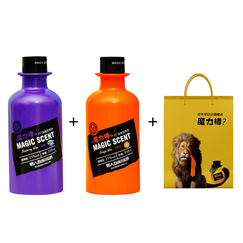 블루베리 와인 350ml + 오렌지 와인 350ml