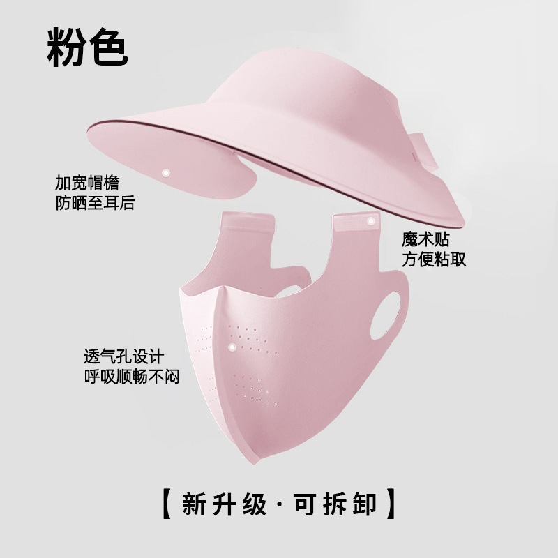 2025 máscara solar multifuncional para proteger la cara, protector de cuello, protector de ojos, máscara de esquina de ojos de hielo transpirable, máscara delgada