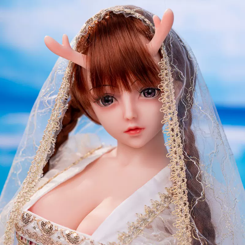 可插二次元龙角成人实体硅胶娃娃情趣手办小型充气人偶动漫飞机杯