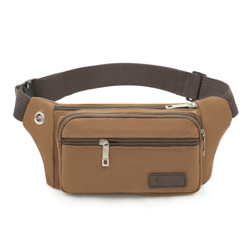 Bolso de cintura para hombres al por mayor sitio de construcción puesto de trabajo bolso de cajero montañismo al aire libre montañismo escalada bolso de teléfono móvil bolso de pecho crossbody