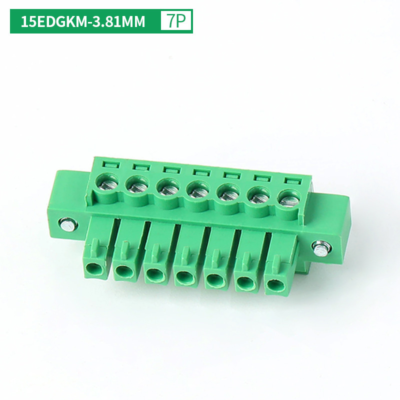 15edgk-3.8mmプラグインpcb端子ベンディングストレートソケット2/3/4/16p耳付フランジ|undefined
