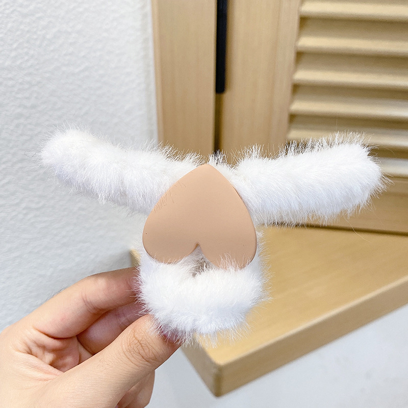 Meilad peludo clip de agarre para mujeres de alta sensibilidad más agujeros de agarre para el cabello clip de pesca clip de cabeza posterior