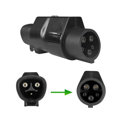 Qiao Yi New Energy Electric Vehicle Charging Station Converter Tesla to American Standard Vehicle Adapter Tesla-Type1 (EV şarj adapterləri) - tesla-turns-into-american-standard-car