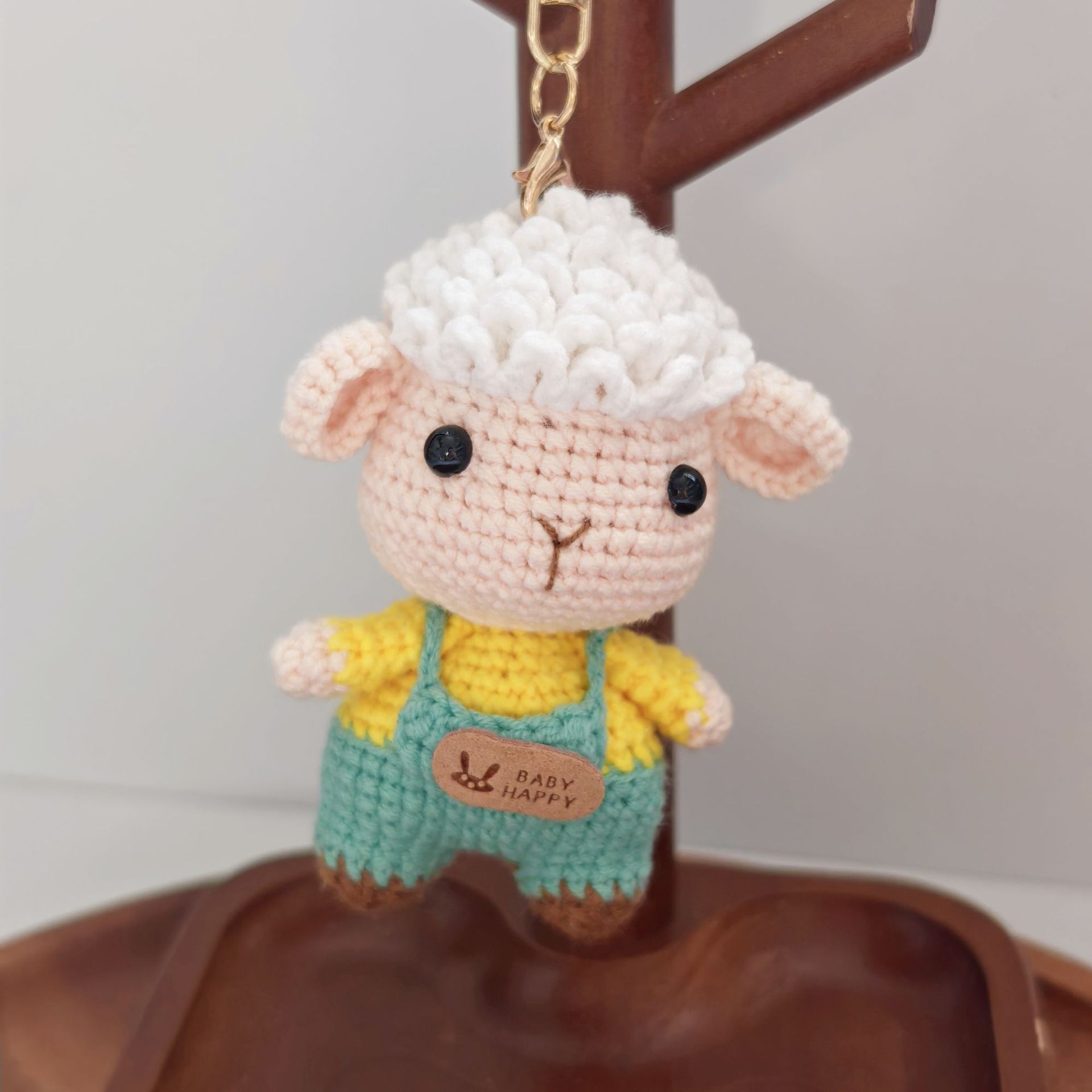 Colgantes de animales del zodiaco tejidos a mano, muñecos de lana hechos a crochet, accesorios decorativos para bolsos, regalos al por mayor y al detalle. image 48