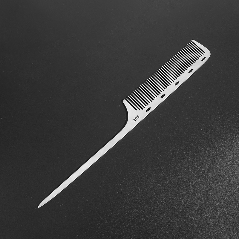 Peine de acero con agujeros G08