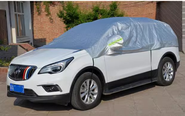 Car Snow-Proof Car Half-Cover Car Cover Sun Protection Rain Cover Cover Sunshade Dust-Proof Car Cover Car Cloth