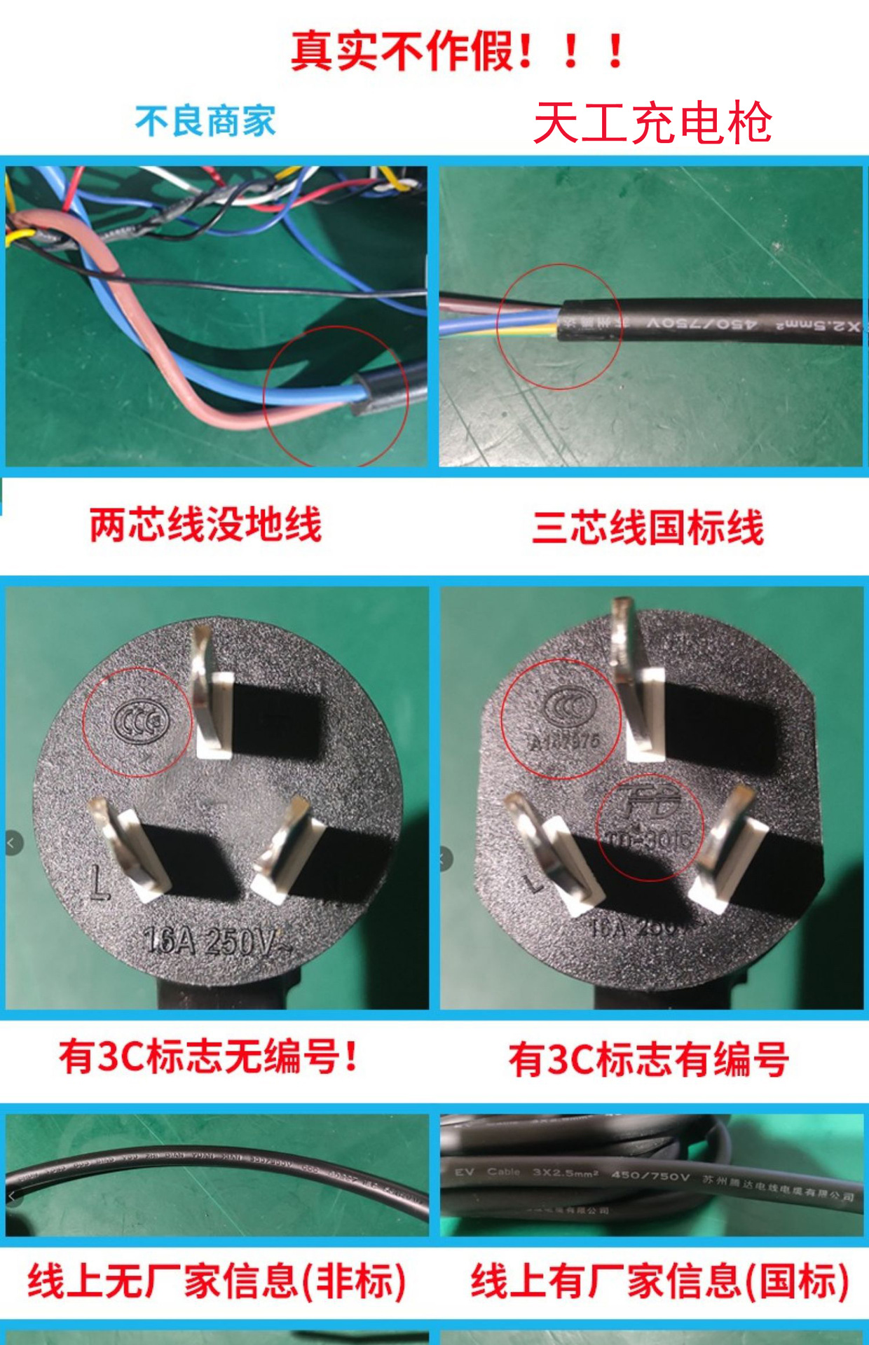 新能源汽车充电枪 7KW便携随车充 交流充电枪 New energy vehicle charging gun详情2