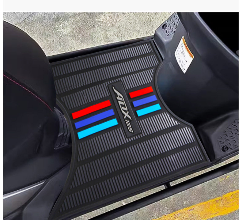 Suitable for Haojue Motorcycle Adx125 Hj125T-58/58A Foot Pedal Pad Rubber Foot Pad Modification Accessories