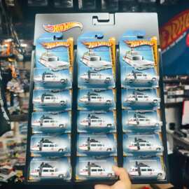 Hotwheels 1:64合金汽车模型收纳挂板适配普卡/短卡/银标系列挂卡