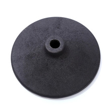 1公斤橡胶底座警示杆橡胶底座警戒标志杆配重底座倒车绕杆练车杆