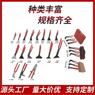 Tianda Forging Folding Pliers Large Head Folding Pliers Auto Repair Sheet Metal Pliers Seamingandclinchingpliers