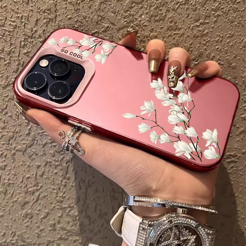 El nuevo estilo nacional se aplica a la carcasa del teléfono móvil iphone16 Apple 15promax/14plusS anti-caída 13pro1 2/11