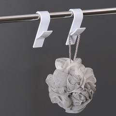 Japanese-style bag hanger arched wardrobe hat hooks radiator hooks home multifunctional drill-free storage rack