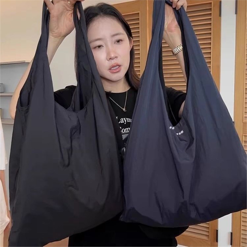 Widelia Summer Large Bag Shopping Bag Quick-Drying Canvas Bag Handbag Tote Bag Large Capacity Shoulder Bag for Women