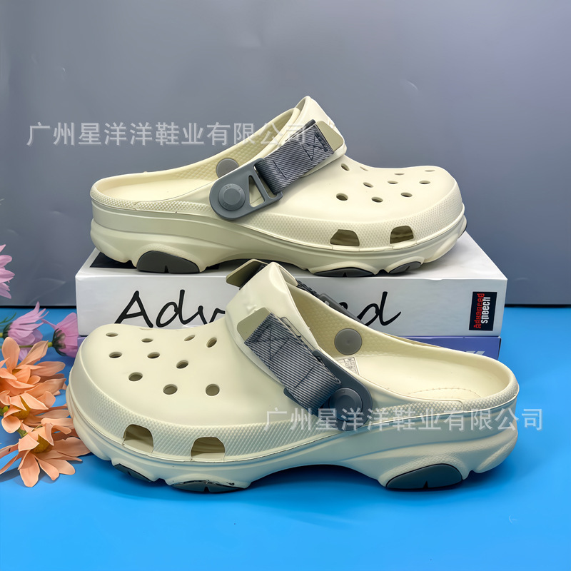 In-Stock Men's Classic Beach Shoes, Lightweight Non-Slip Sports Beach Sandals for Adults, Wholesale and Dropshipping