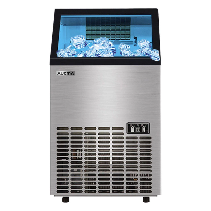 Автоматический Настольный создатель льда Aucma AZH-50 60 26 22 15 80 40
