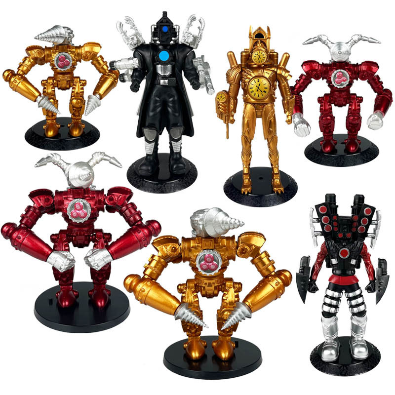 Cross-Border Titan Audio Man Toilet Man Monitor Man Clock Man Golden Electric Drill Man Figure Model Doll Ornament Cross-Border Titan Audio Man Toilet Man Monitor Man Clock Man Golden Electric Drill Man Figure Model Doll Ornament