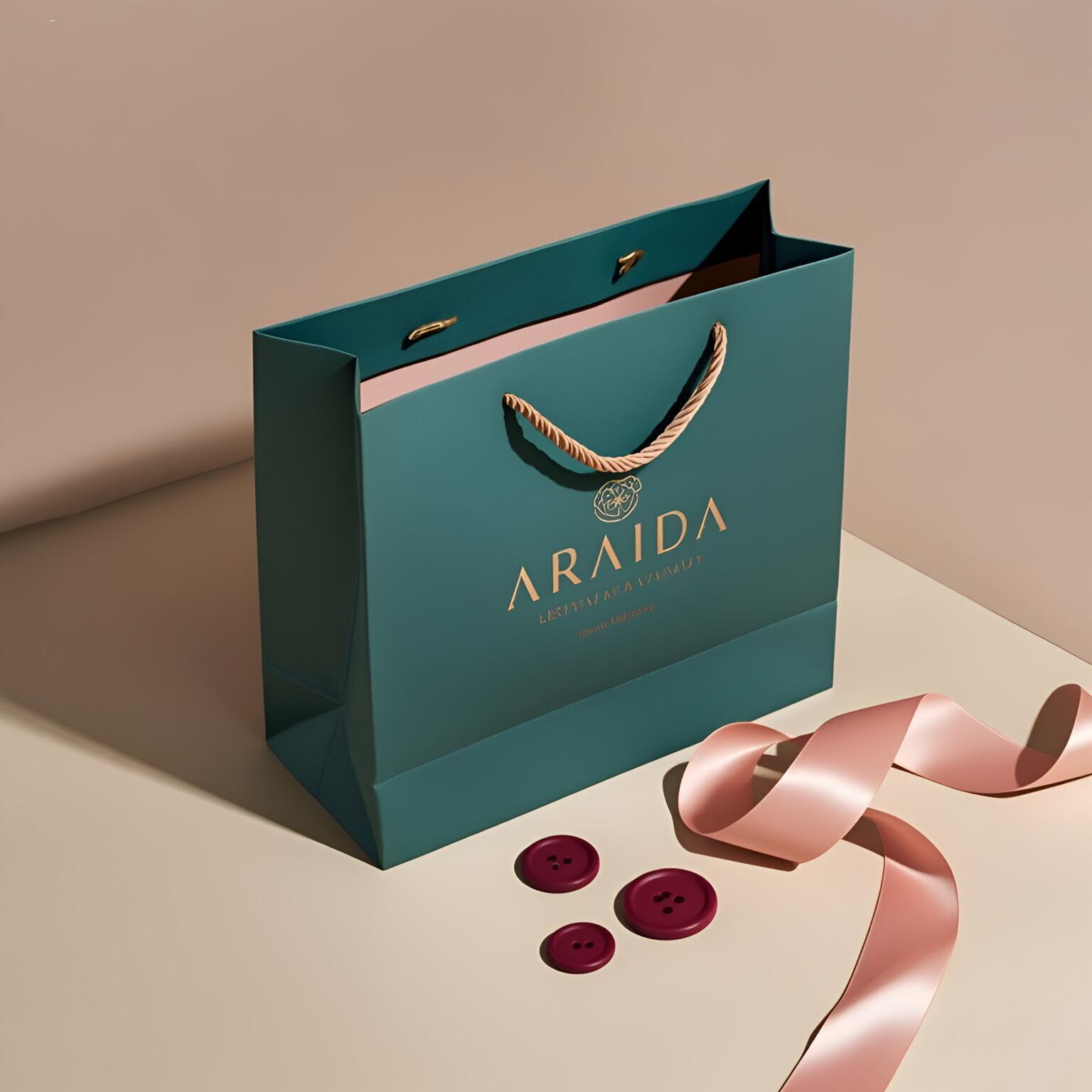 纸袋啶制手提袋礼品袋服装店礼品袋子轻奢高档面筋面包企业滤袋