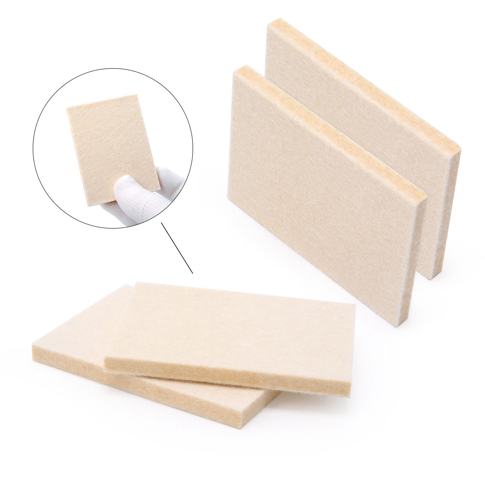 Wool Felt Squeegee Car Window Tint Tool Vinyl Wrap Applicator