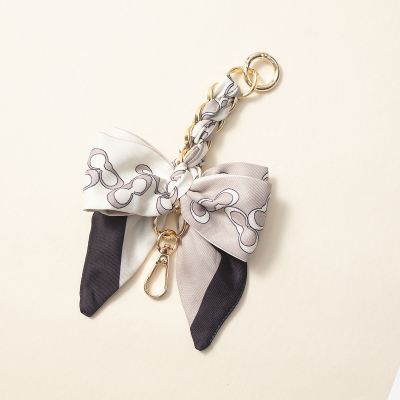 그레이 3 보우 연장 체인 17cm