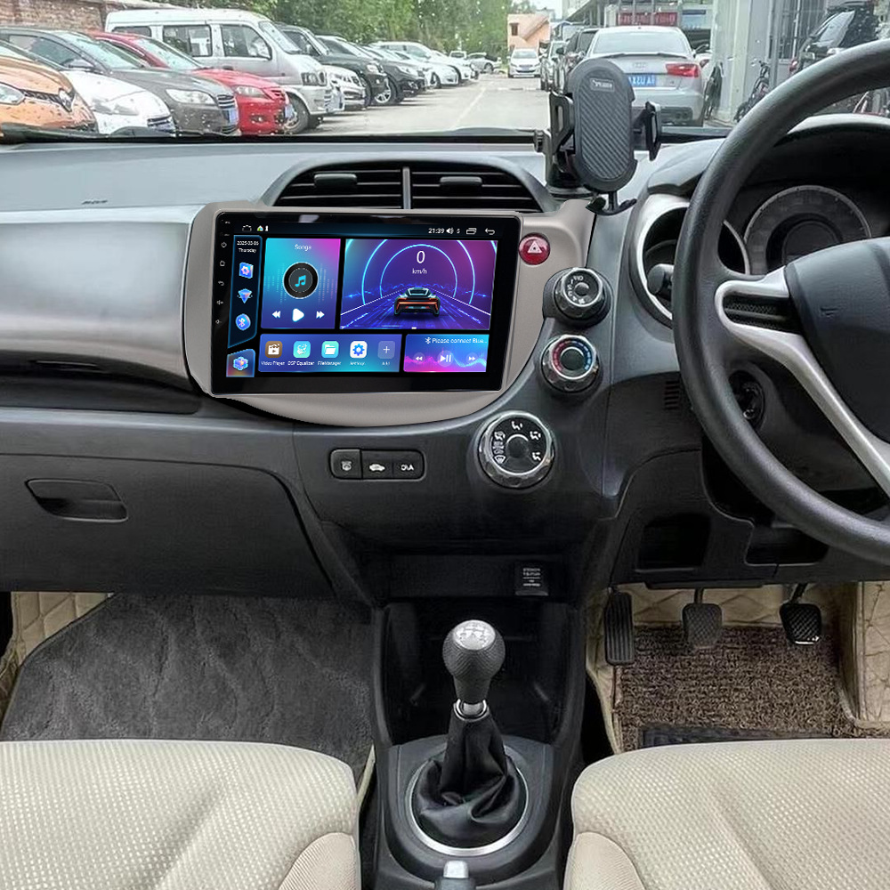 Aplicable a 08 - 13 Honda Fit Right Peptide Android navegación de automóviles Fang Yitong cuatro núcleos / ocho núcleos pantalla de control central