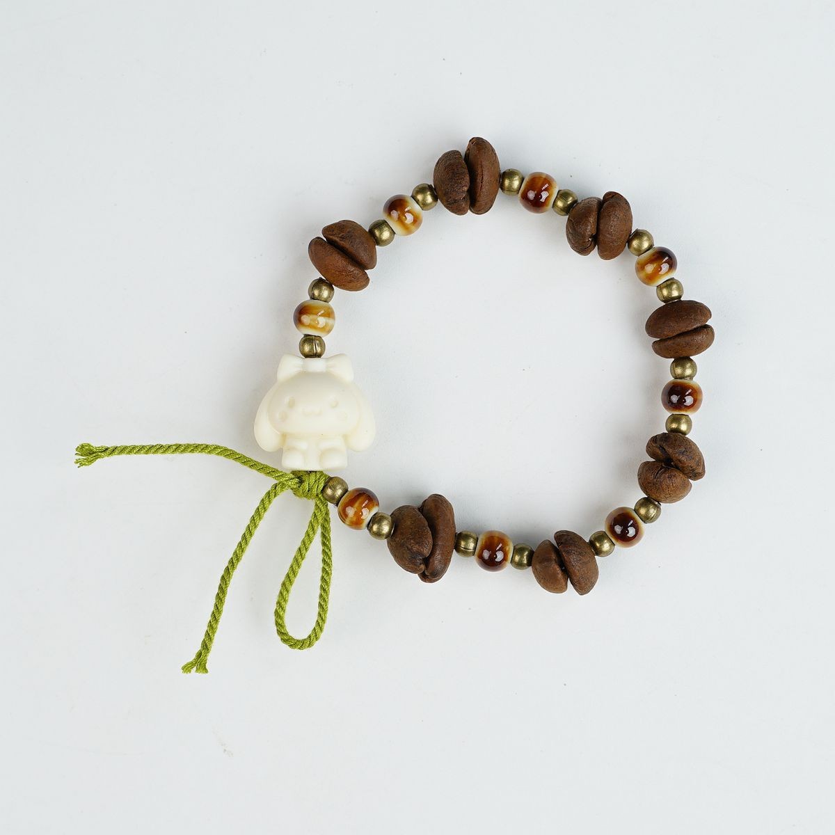 Jingdezhen pulsera de cerámica de verano mujer alta sensación galletas serie de gatos nicho diseño universal pulsera alta sensación