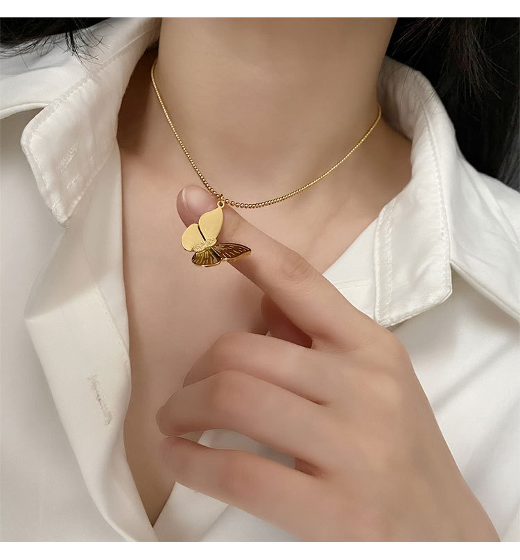 Sweet Geometric Titanium Steel Necklaces