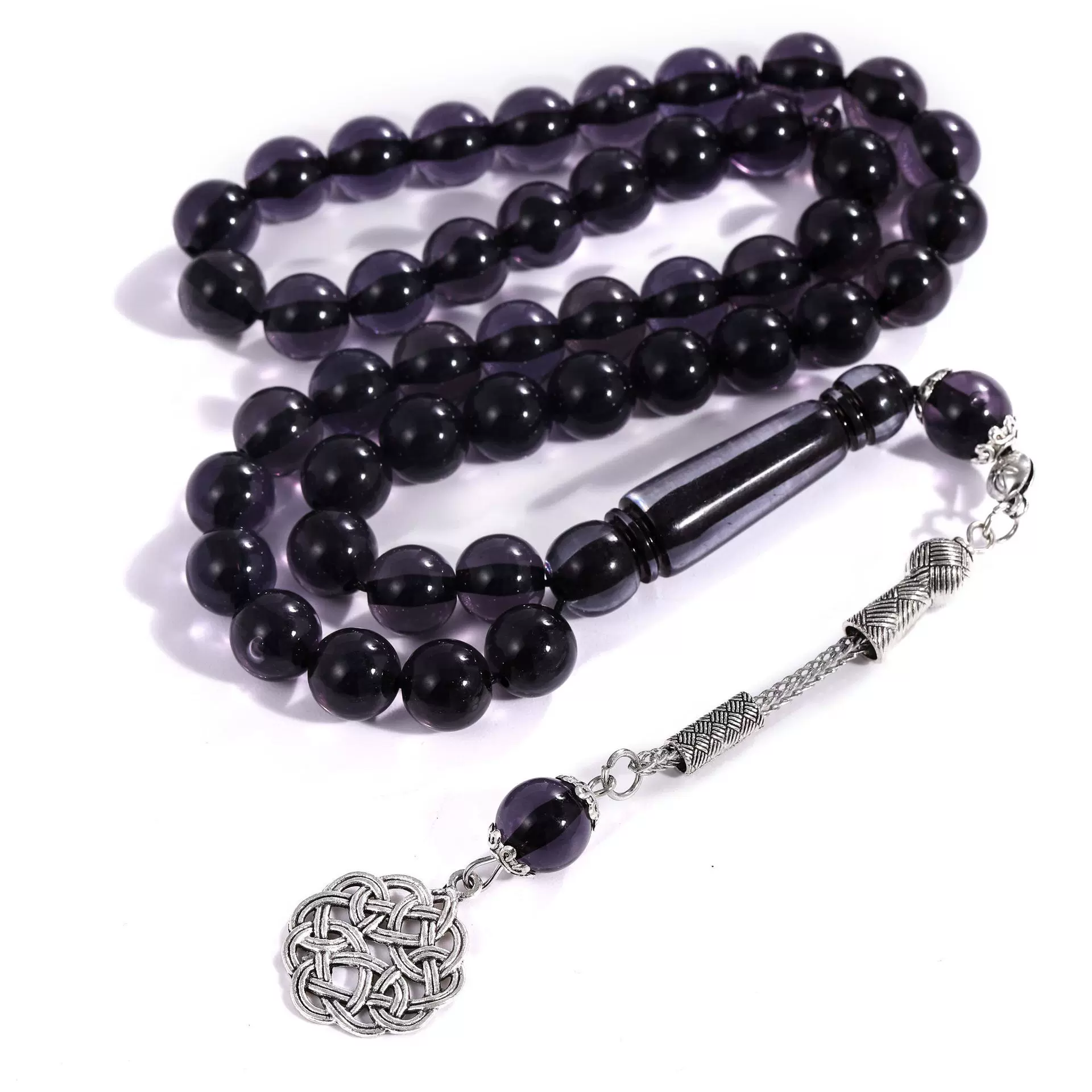 亚克力45颗念珠穆斯林念珠阿拉伯手串中东手串手持念珠礼拜赞珠