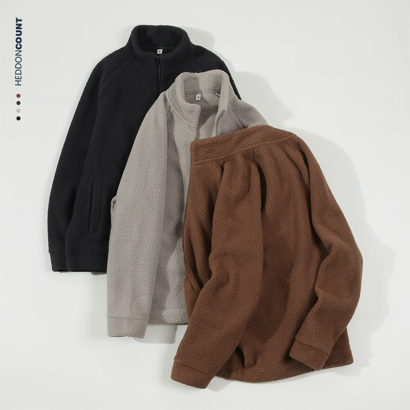 Антин露 Velvet demi-season warm jacket, sweatshirt, cardigan