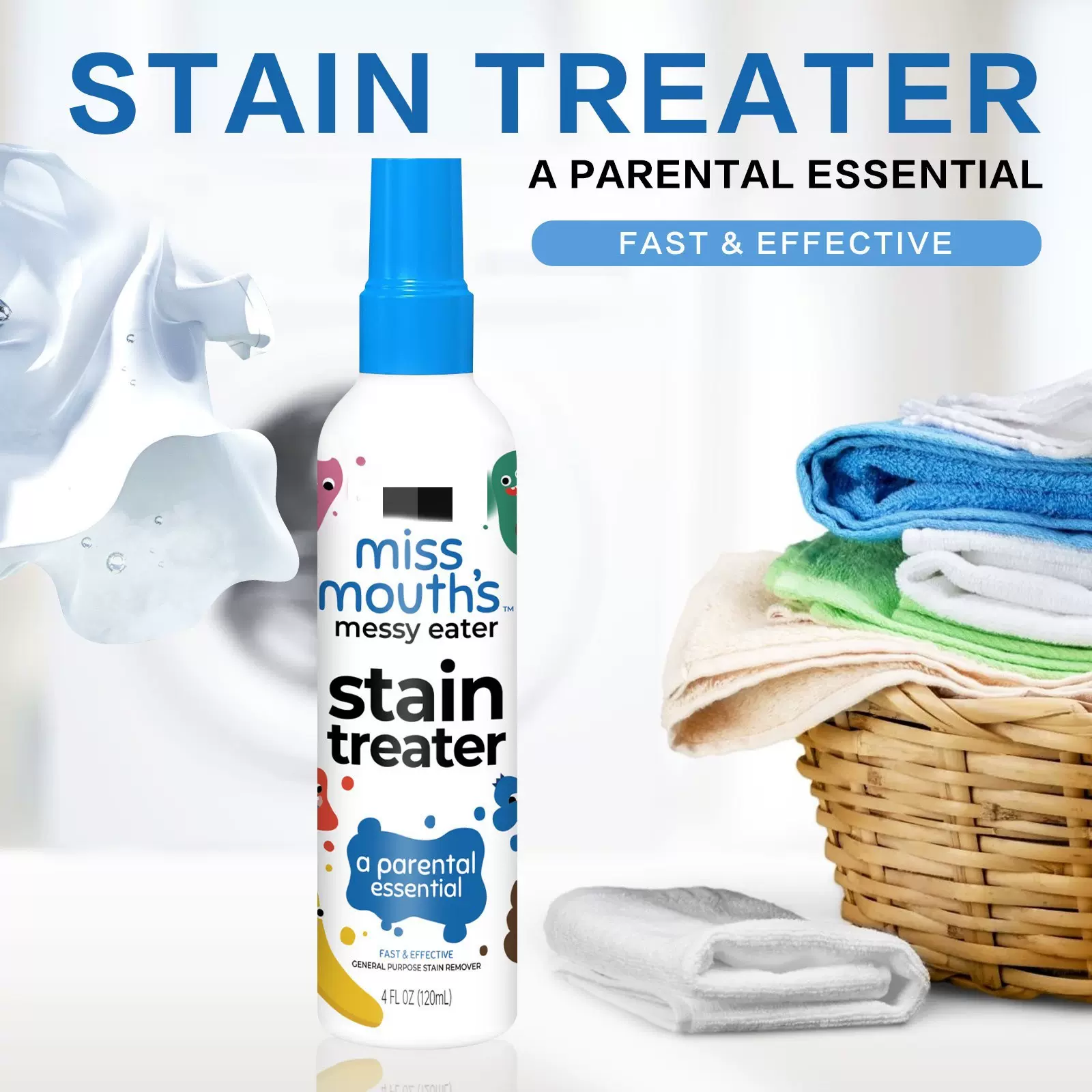 跨境  去渍清洁衣物沙发污渍除垢剂多功能清洁剂120ml