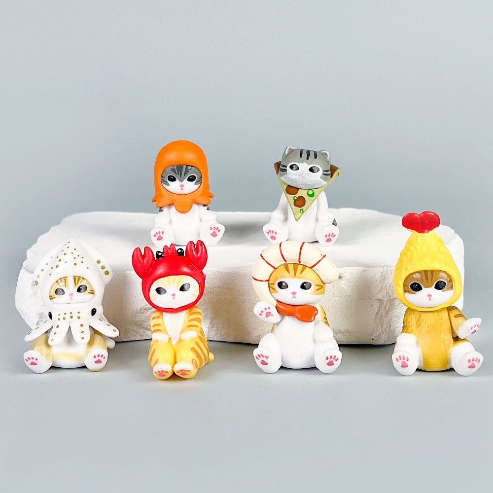 Мини-фигурка, игровая еда, акула, милая кукла, косплей