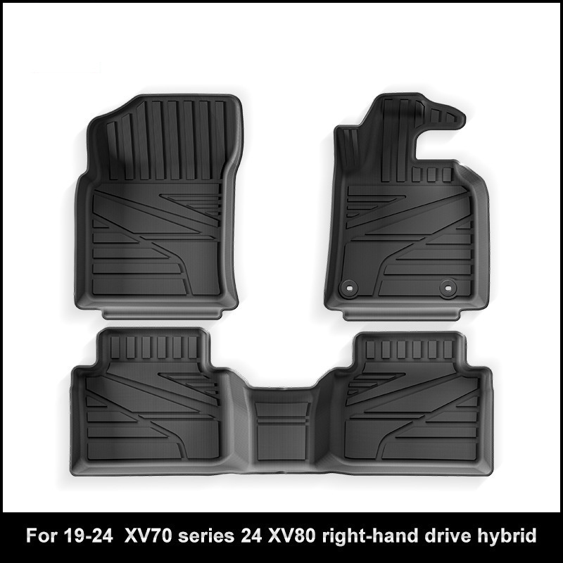 适用于19-24款丰田凯美瑞Camry XV70/24款XV80汽车脚垫全TPE脚垫